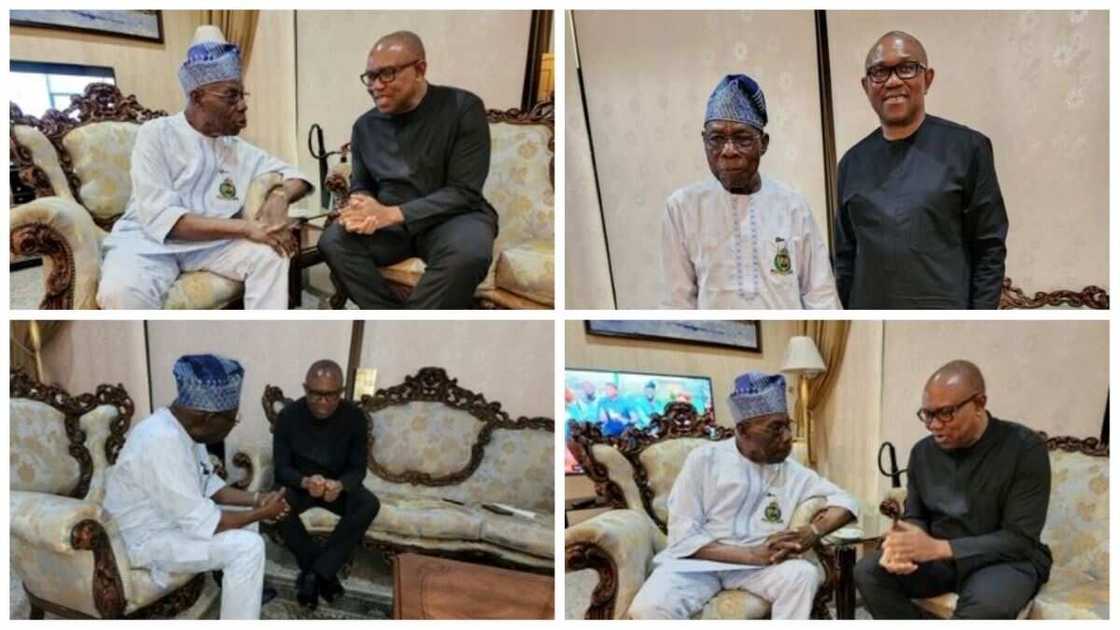 Peter Obi, Olusegun Obasanjo, Labour Party, 2023 presidential election, Nigerians youths, national issues Peter Obi, Olusegun Obasanjo, Labour Party, 2023 presidential election, Nigerians youths, national issues