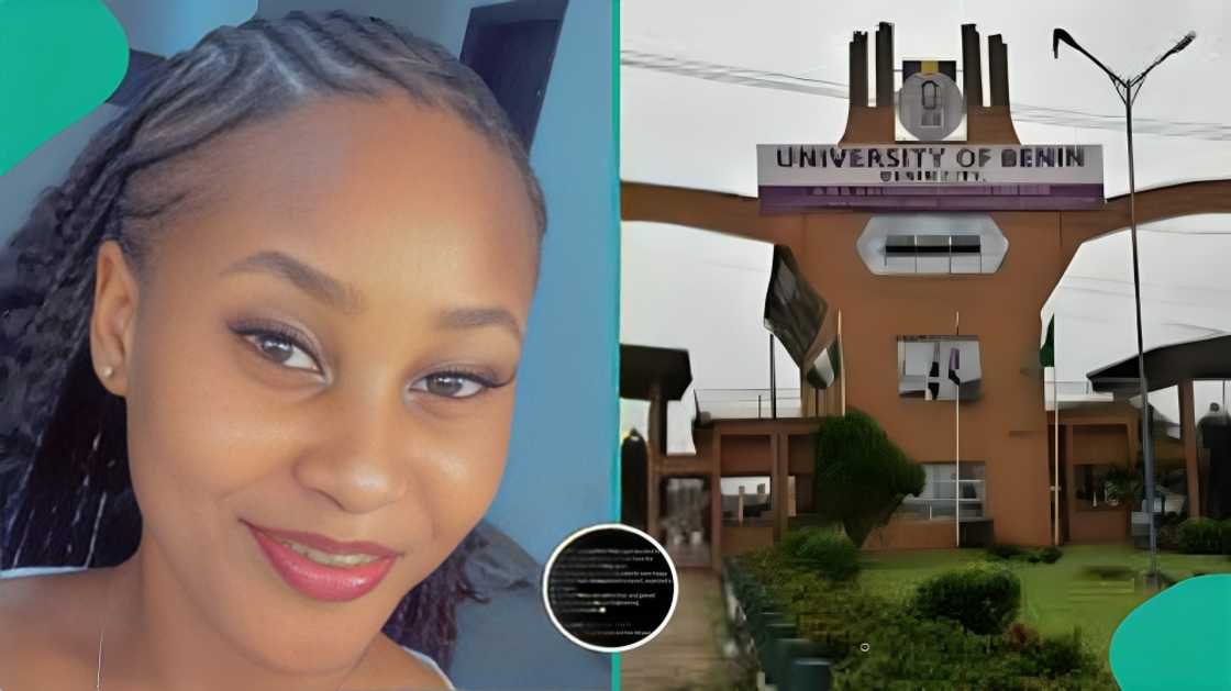 Lady opens up on JAMB result that got her admitted into UNIBEN Lady opens up on JAMB result that got her admitted into UNIBEN