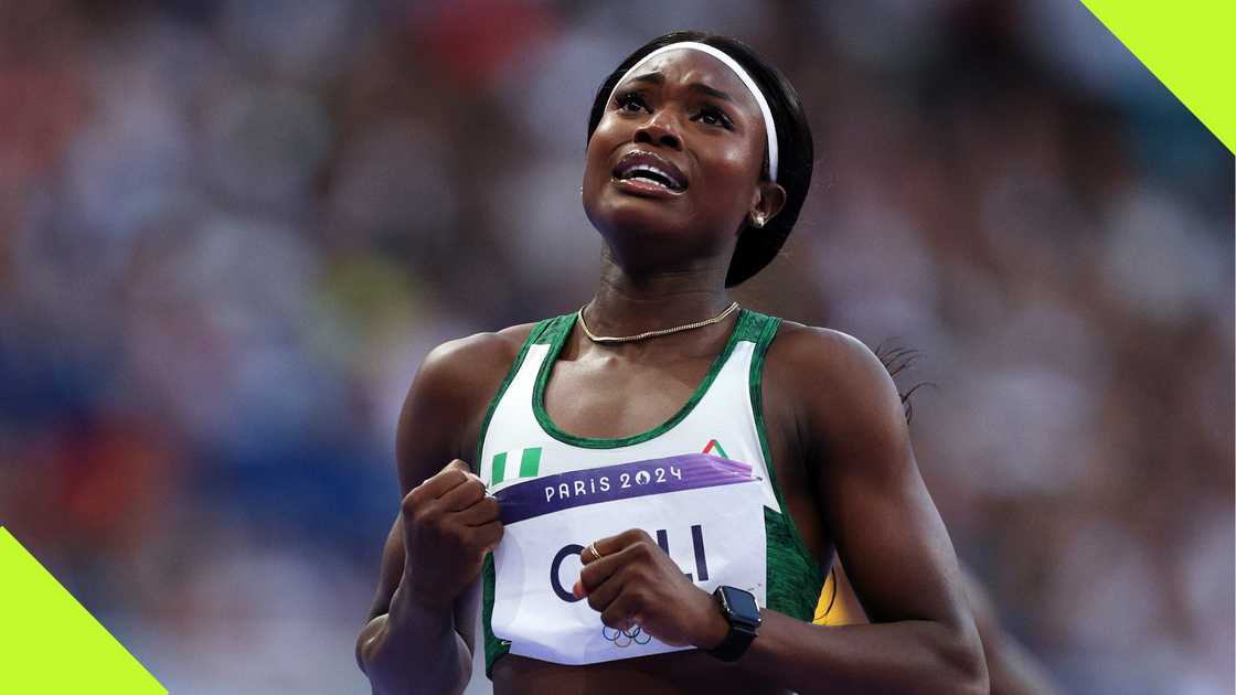 Favour Ofili at Paris Olympics Favour Ofili at Paris Olympics