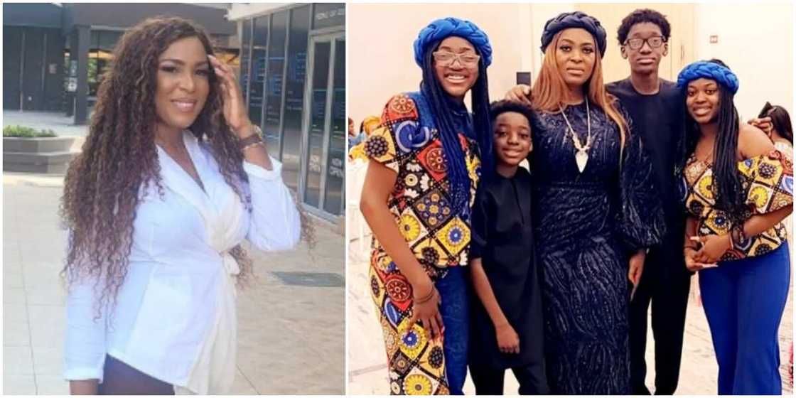 Pero and Linda Ikeji Pero and Linda Ikeji