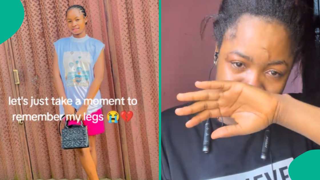 Lady who lost her 2 legs narrates how Catholic priest refused to take responsibility after ruining her life