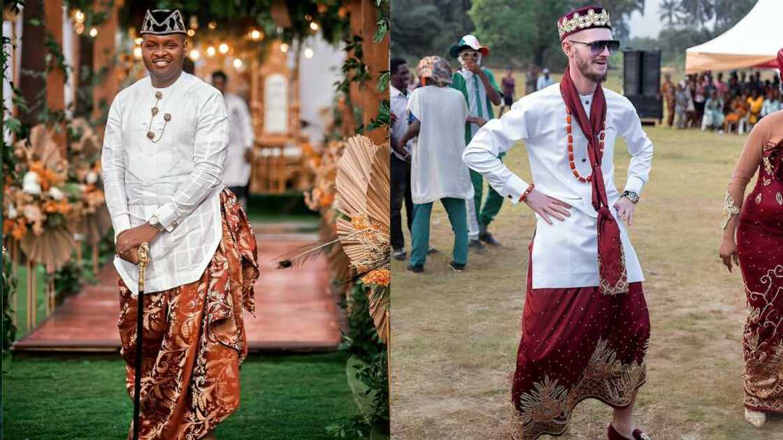 Stunning Ibibio traditional men attires Stunning Ibibio traditional men attires