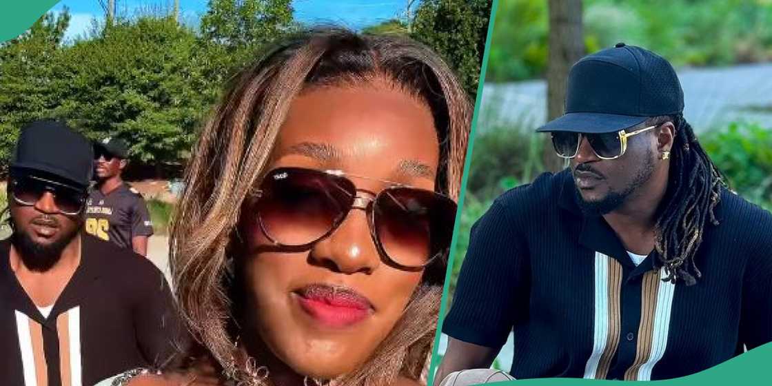 Paul Okoye and wife travel to US. Paul Okoye and wife travel to US.