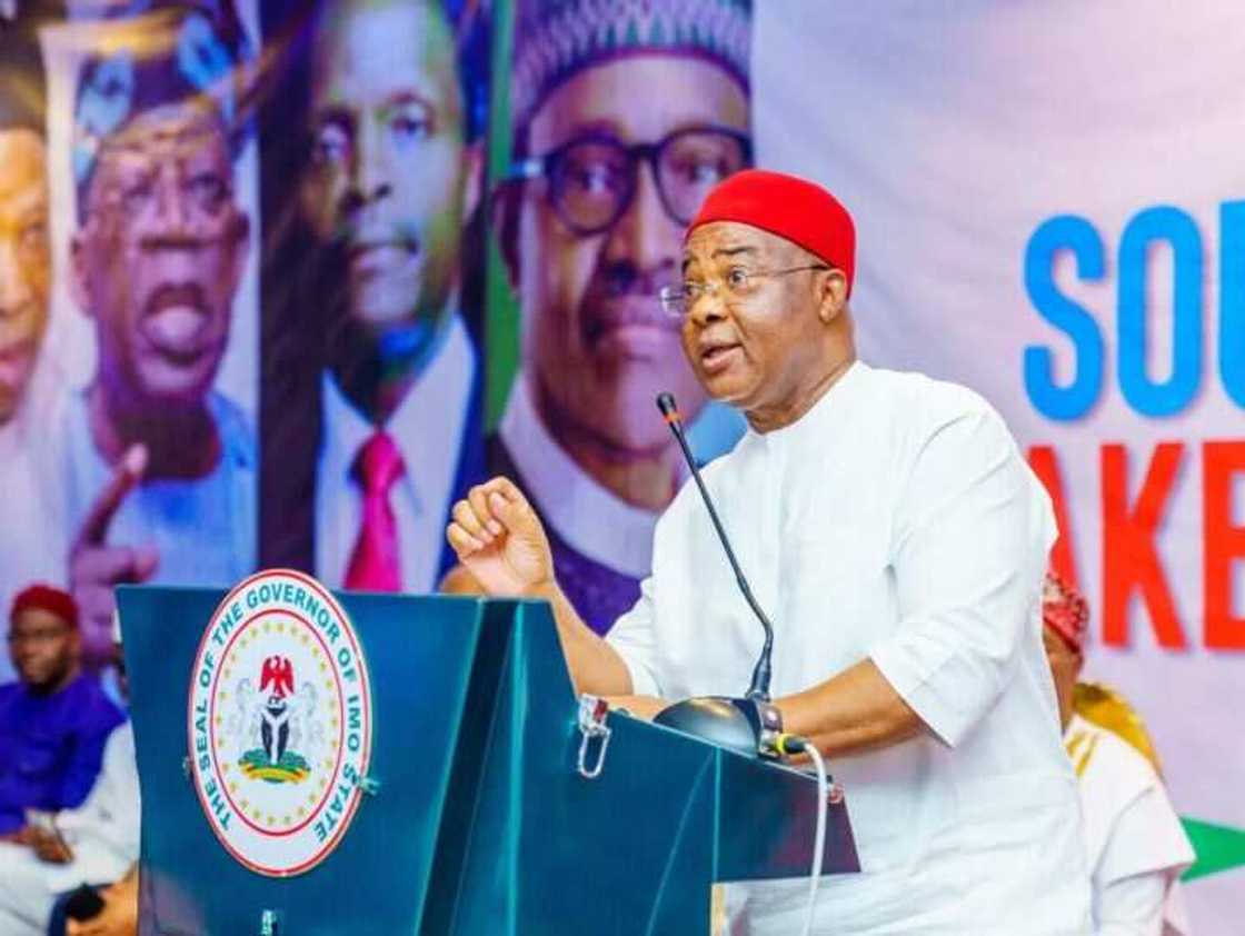 Hope Uzodimma, Imo state, Isiala Umudi, Nkwerre Local Government Area of Imo State, Joel Nwankwo, escape, traditional leader Hope Uzodimma, Imo state, Isiala Umudi, Nkwerre Local Government Area of Imo State, Joel Nwankwo, escape, traditional leader