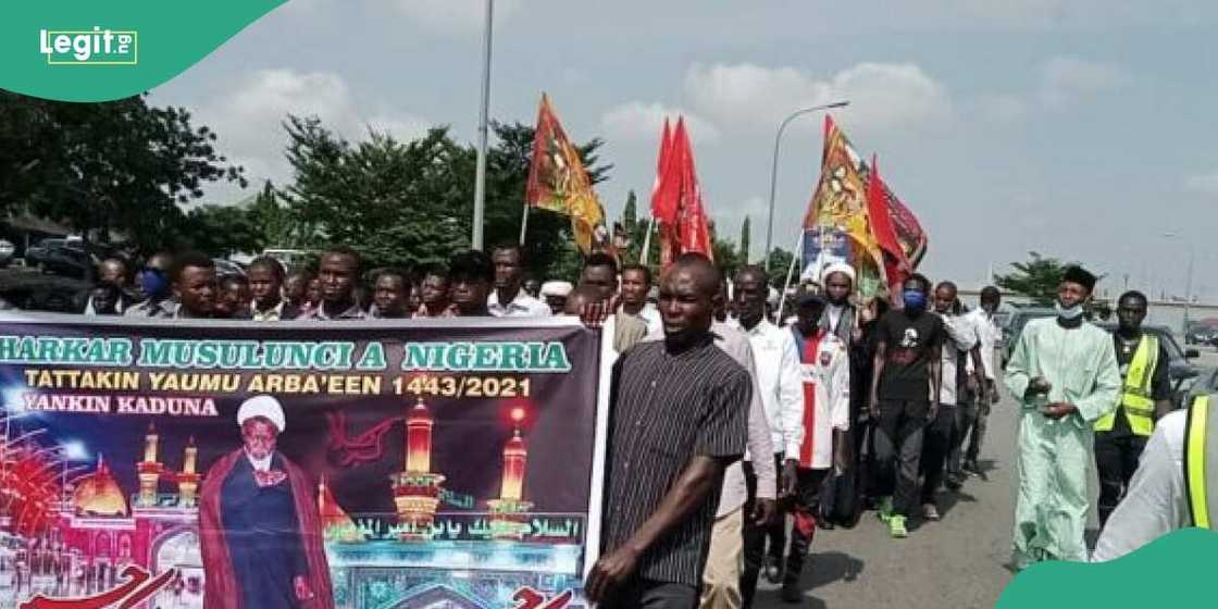 Yan sanda sun tarwatsa masu zanga-zangar goyon bayan Falasdinu Yan sanda sun tarwatsa masu zanga-zangar goyon bayan Falasdinu