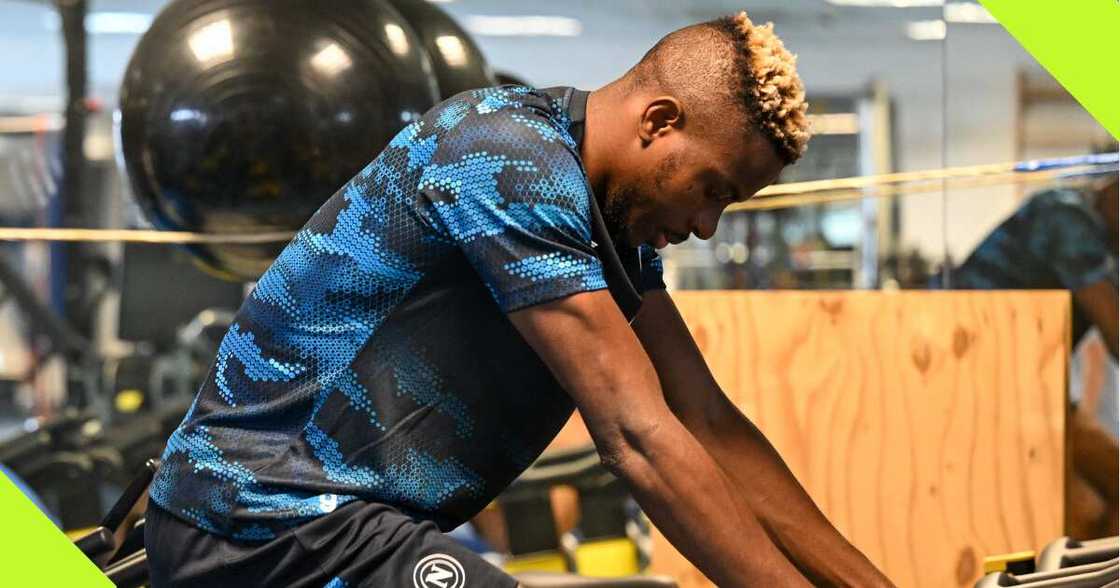 Victor Osimhen has joined Napoli teammates for preseason activities.