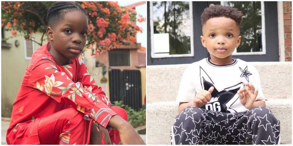 Wizkid's sons Wizkid's sons