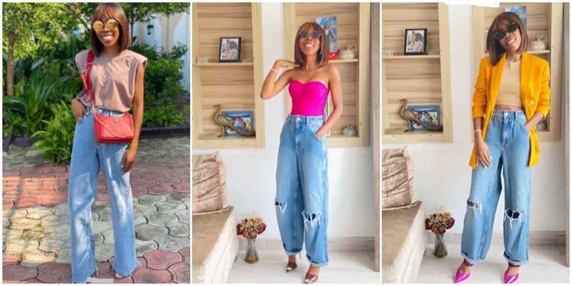 Photos of Derin in jeans. Photos of Derin in jeans.