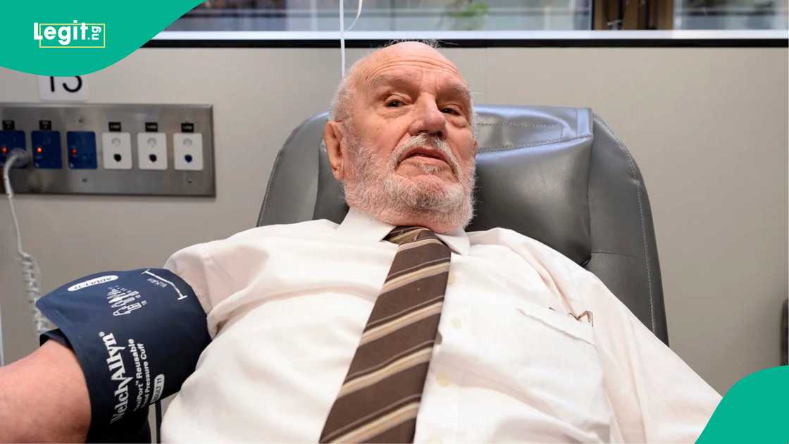 Australian blood donor James Harrison. Australian blood donor James Harrison.