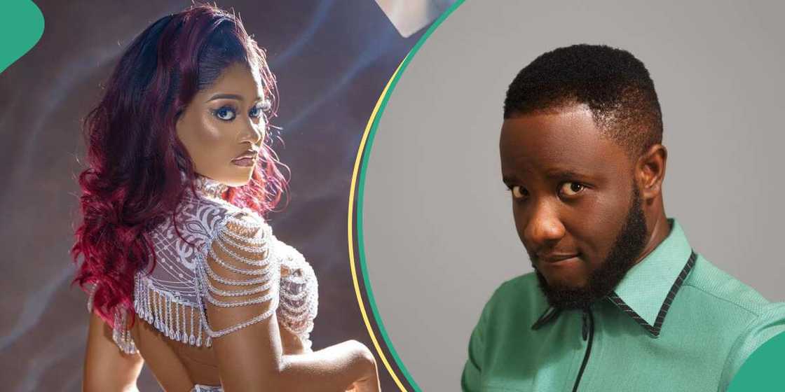 BBNaija Phyna calls Deeone "gay" for doubting that a fan offered her money to sleep with her BBNaija Phyna calls Deeone "gay" for doubting that a fan offered her money to sleep with her