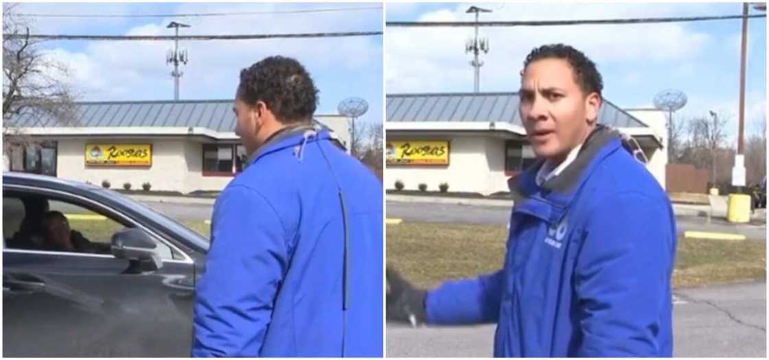 Funny mum interrupts son who works as a journalist when he was recording. Funny mum interrupts son who works as a journalist when he was recording.