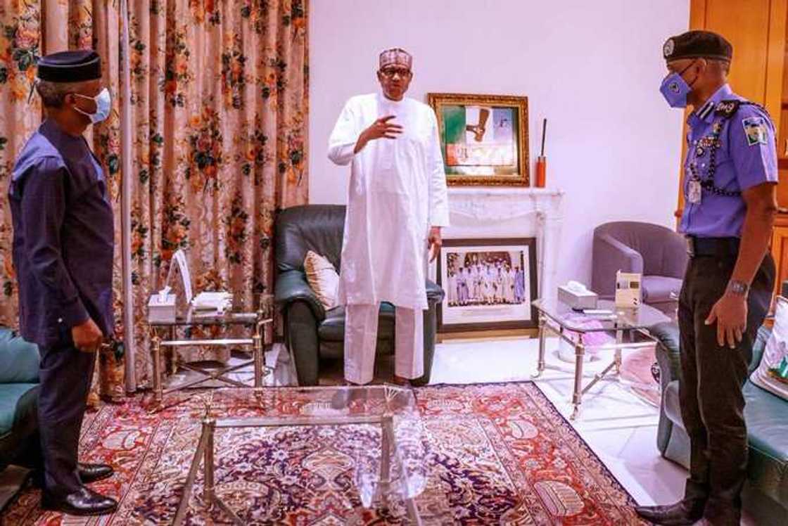 Why Buhari didn't Allow Ex-IGP Adamu Complete his Tenure Extention, Police Affairs Minister Why Buhari didn't Allow Ex-IGP Adamu Complete his Tenure Extention, Police Affairs Minister