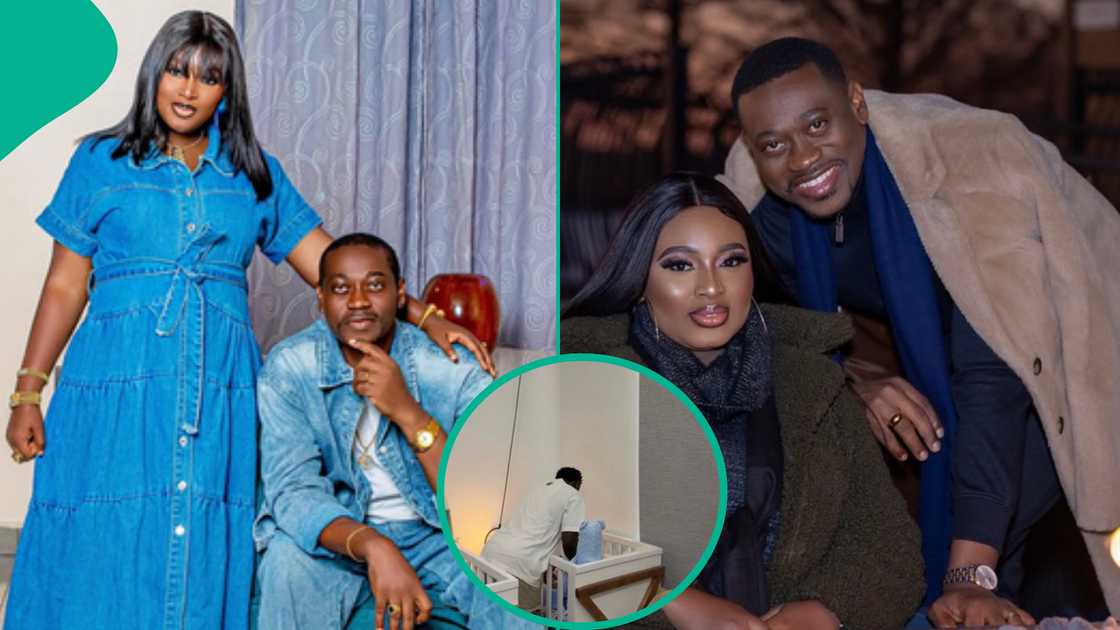 Netizen issues advice to Lateef Adedimeji and Mo Bimpe about their triplets.