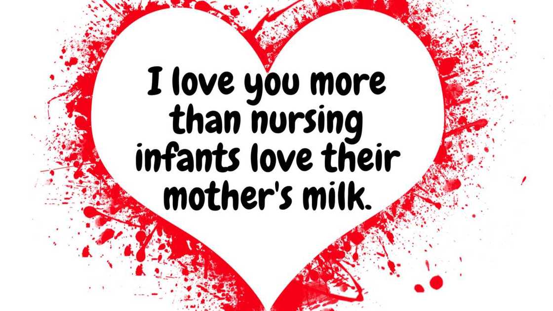 I love you more than anything I love you more than anything