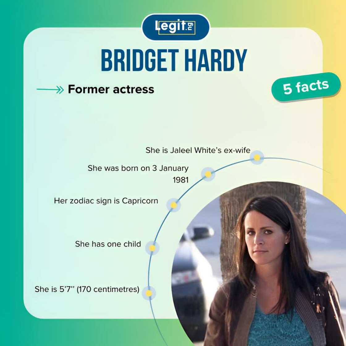 Bridget Hardy's fast facts Bridget Hardy's fast facts