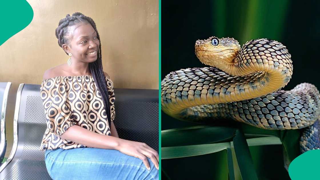 lady shares how she survived snake bite during nationwide hospital strike