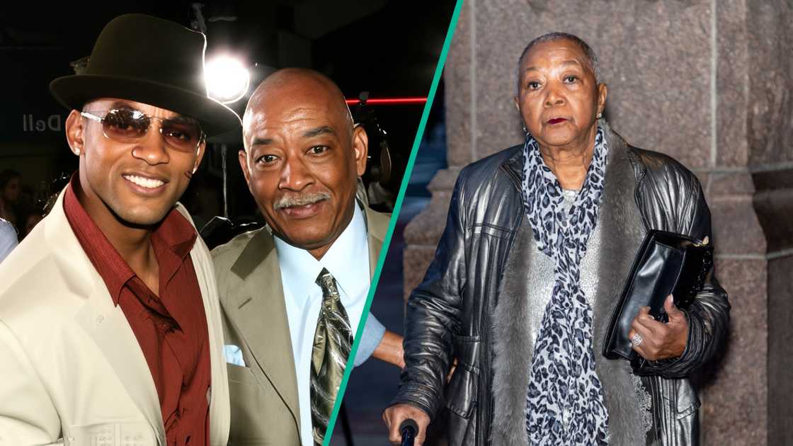 Will Smith posing with his late father, and Caroline Bright arriving to "Based on a True Story" album discussion in 2025 Will Smith posing with his late father, and Caroline Bright arriving to "Based on a True Story" album discussion in 2025