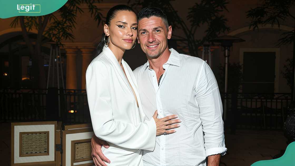 Adriana Lima and Andre Lemmers at AMC The Grove 14 Adriana Lima and Andre Lemmers at AMC The Grove 14