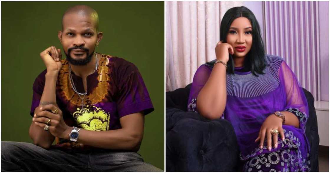 Nollywood's Judy Austin and Uche Maduagwu Nollywood's Judy Austin and Uche Maduagwu