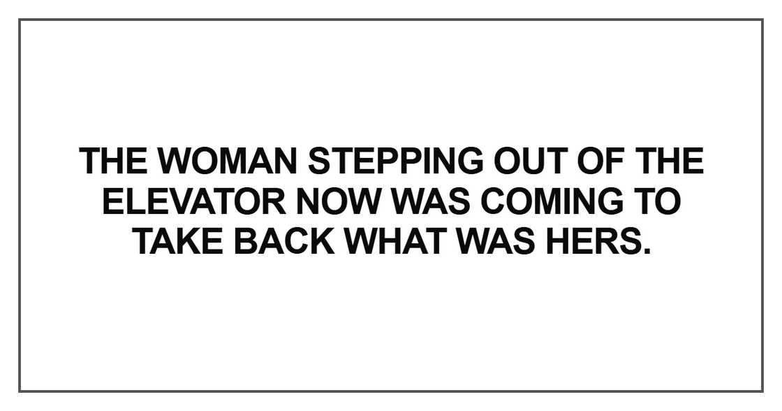 The woman stepping out The woman stepping out