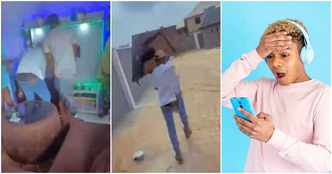 Nigerian man, debtor, TV Nigerian man, debtor, TV