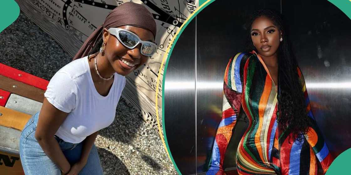 Taooma remakes Tiwa Savage's swimsuit photo. Taooma remakes Tiwa Savage's swimsuit photo.