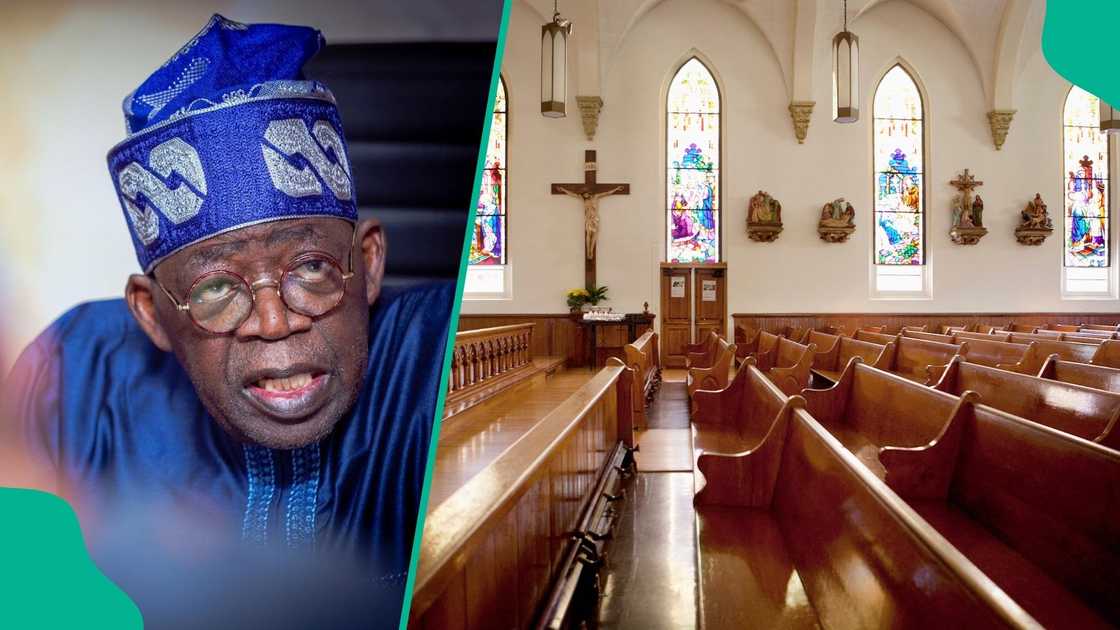 President Bola Tinubu shares his plans to work with churches in Nigeria to fight poverty at the opening ceremony of the second plenary meeting of the Catholic Bishops Conference of Nigeria (CBCN) in Ikot Ekpene, Akwa Ibom state. President Bola Tinubu shares his plans to work with churches in Nigeria to fight poverty at the opening ceremony of the second plenary meeting of the Catholic Bishops Conference of Nigeria (CBCN) in Ikot Ekpene, Akwa Ibom state.