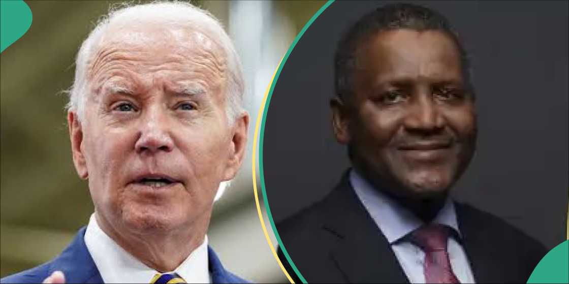 Dangote Joe Biden Dangote Joe Biden