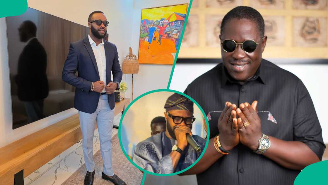 Femi Adebayo pays glowing tribuet to late Ogogo at movie premiere Femi Adebayo pays glowing tribuet to late Ogogo at movie premiere