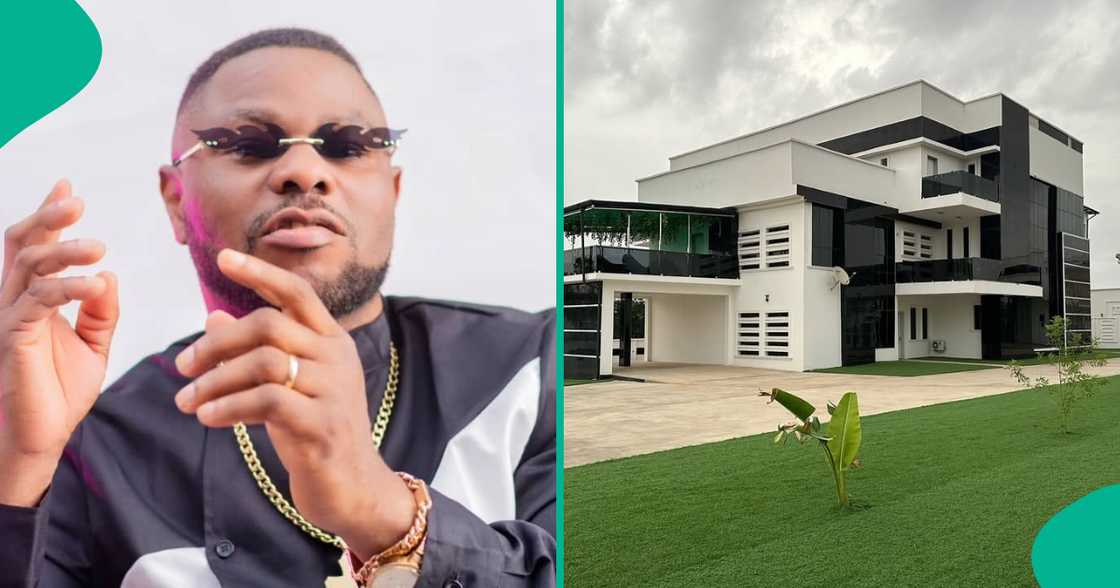 Yinka Ayefele shares pictures of his new mansion as fans congratulated him Yinka Ayefele shares pictures of his new mansion as fans congratulated him