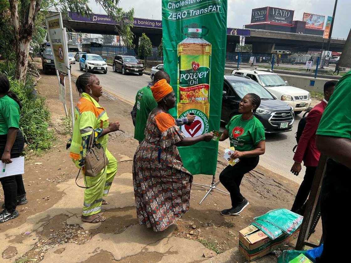 World Heart Day: Power Oil Urges Use of Pedestrian Bridge to Promote Heart Health, Safety