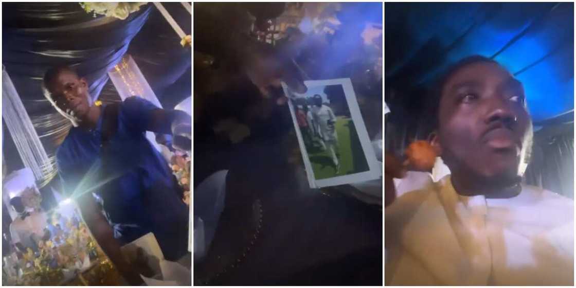 Comedian Bovi and a photographer Comedian Bovi and a photographer