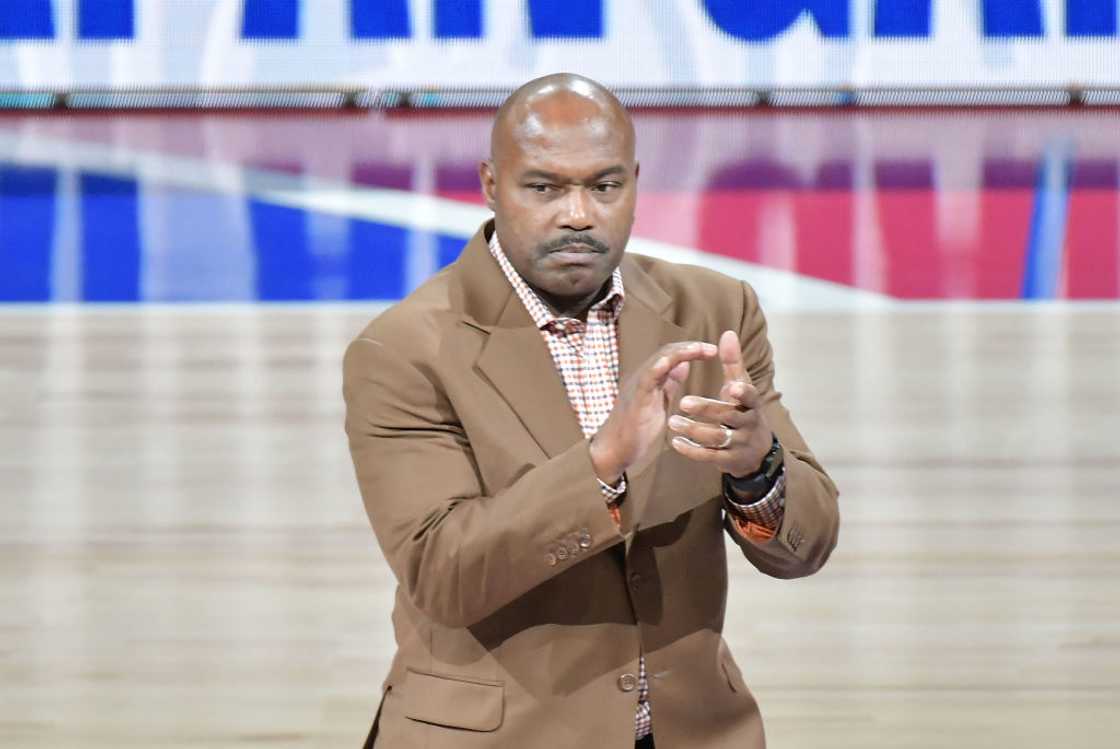 Tim Hardaway at Saitama Super Arena on 2 October 2022 in Saitama, Japan. Tim Hardaway at Saitama Super Arena on 2 October 2022 in Saitama, Japan.