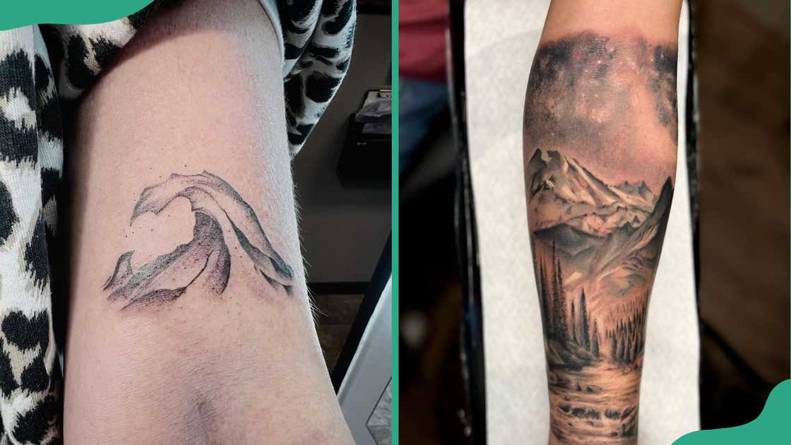 Mountains tattoo Mountains tattoo
