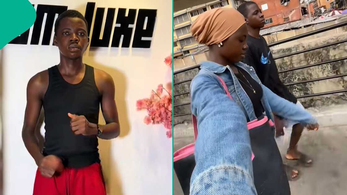 Nigerian lady sets up men’s fashion business for her brother instead of buying iPhone, shop fully stocked with clothes and accessories Nigerian lady sets up men’s fashion business for her brother instead of buying iPhone, shop fully stocked with clothes and accessories