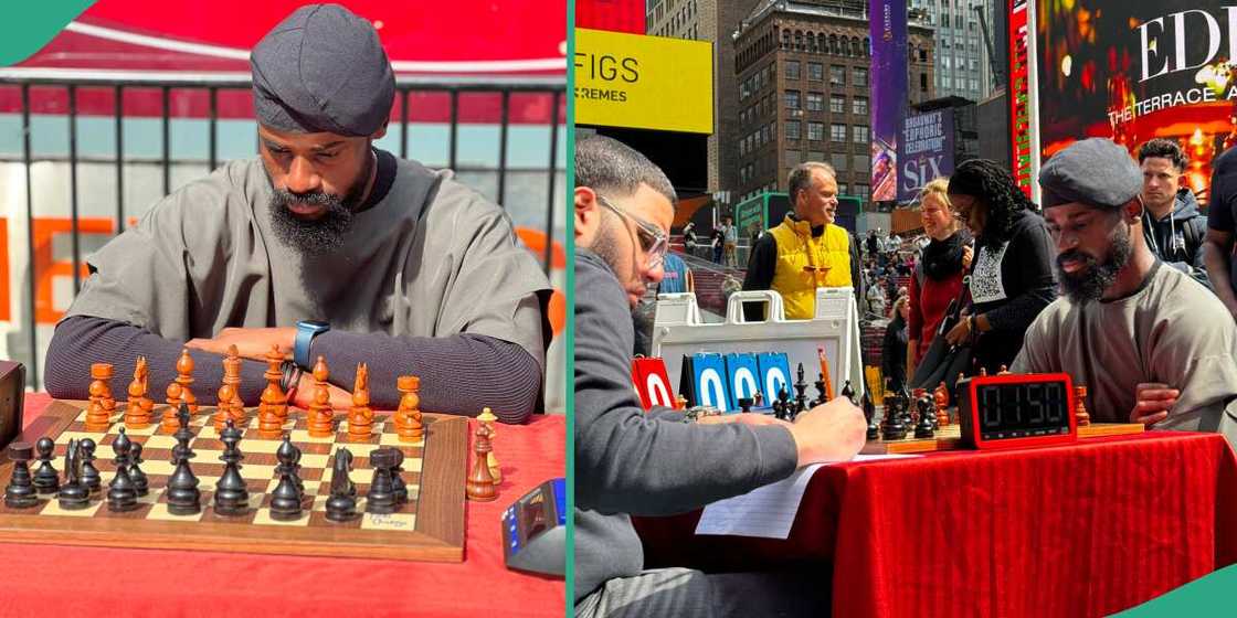 Tunde Onakoya receives donations of over N29m, remains unbeaten after 20 hours of playing chess Tunde Onakoya receives donations of over N29m, remains unbeaten after 20 hours of playing chess