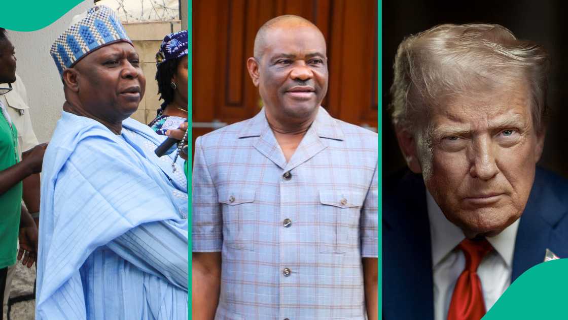 Nyesom Wike reacts strongly as new PDP chairman Kabiru Tanimu Turaki calls on Donald Trump for help Nyesom Wike reacts strongly as new PDP chairman Kabiru Tanimu Turaki calls on Donald Trump for help