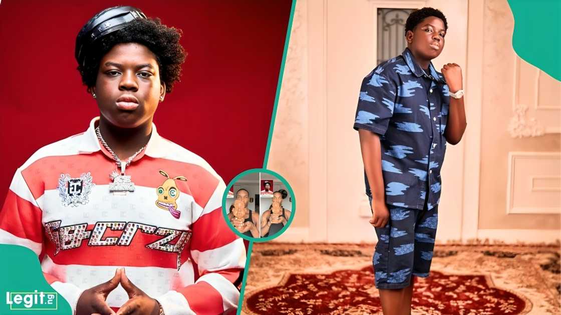 Fan creates clay sculpture of 13-year-old Nigerian singer Ice King Ochacho, sparks reactions online