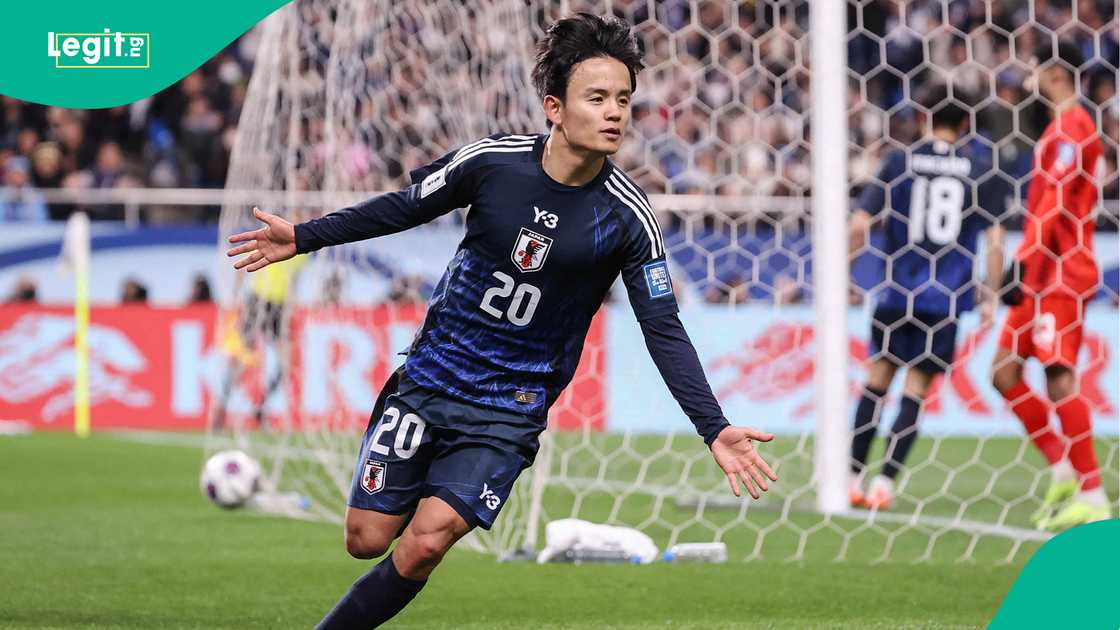 Takefusa Kubo, Japan, Bahrain, Saitama Stadium, Saitama, Japan. Takefusa Kubo, Japan, Bahrain, Saitama Stadium, Saitama, Japan.