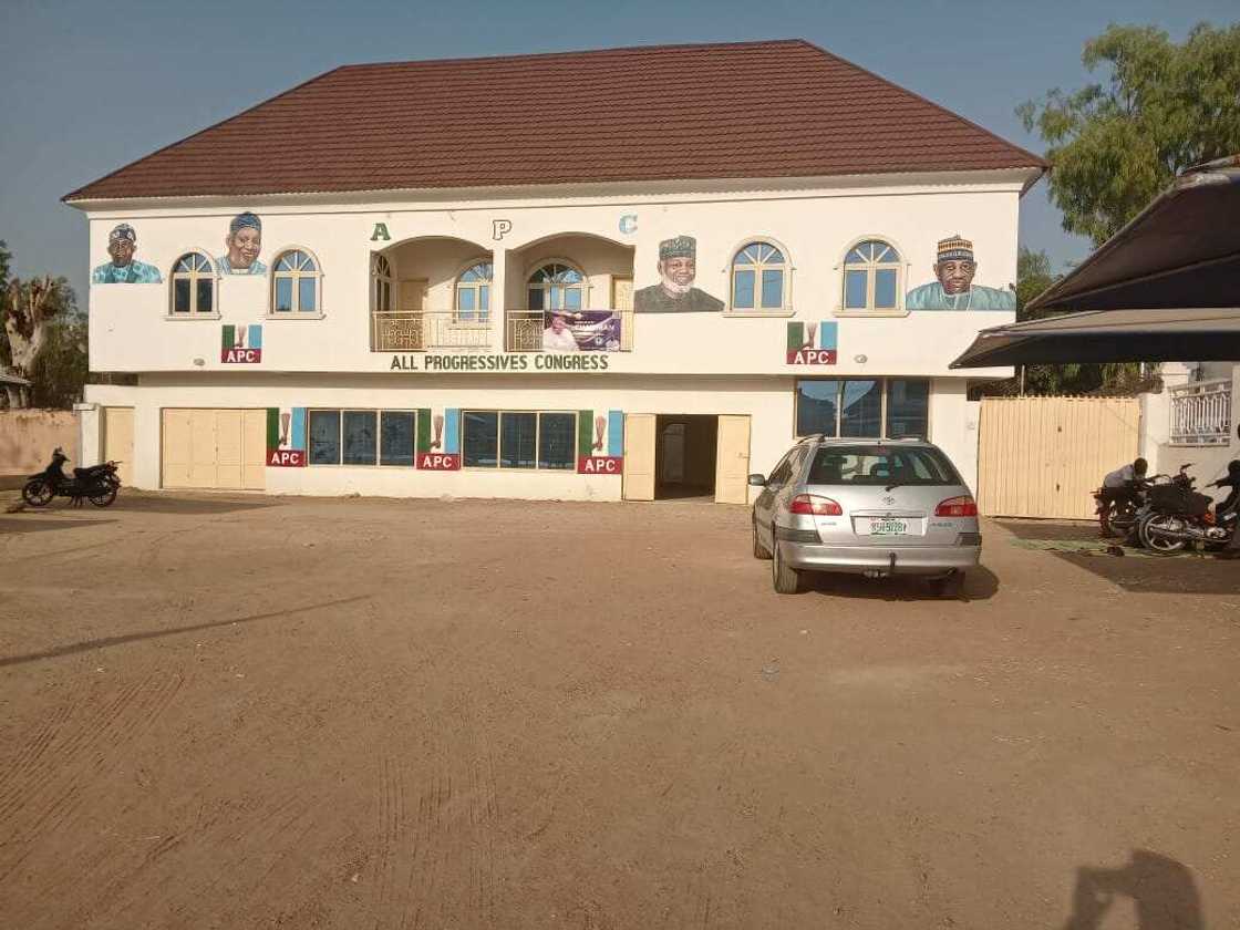 Sakatariyar APC a Kano. Sakatariyar APC a Kano.