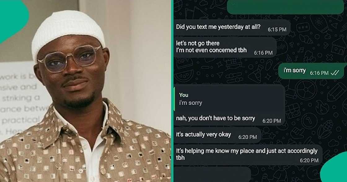 Man vows not to get into relationship in 2025 after getting unexpected messages from lady Man vows not to get into relationship in 2025 after getting unexpected messages from lady