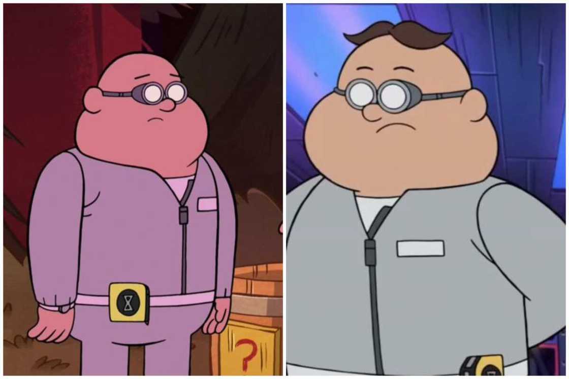 Cartoon bald guy Cartoon bald guy