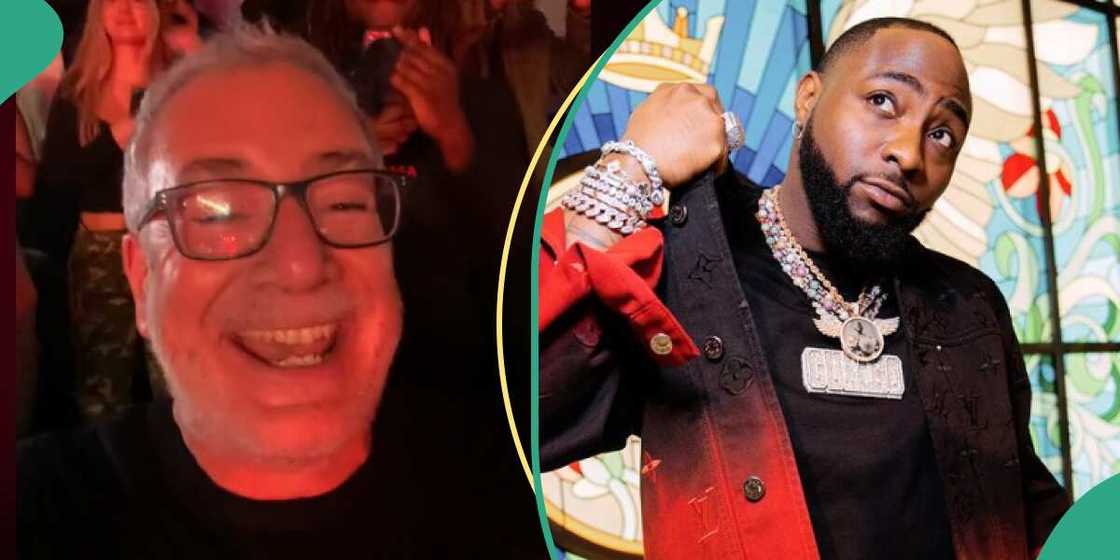 White man sings to Davido's Aye at O2 Arena White man sings to Davido's Aye at O2 Arena