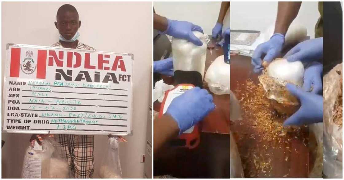 Europe-bound teenage student/ Benjamin Nnamani Daberechi/ Teenage student going to Cyprus arrested/ NDLEA arrested teenage student/ NDLEA Europe-bound teenage student/ Benjamin Nnamani Daberechi/ Teenage student going to Cyprus arrested/ NDLEA arrested teenage student/ NDLEA