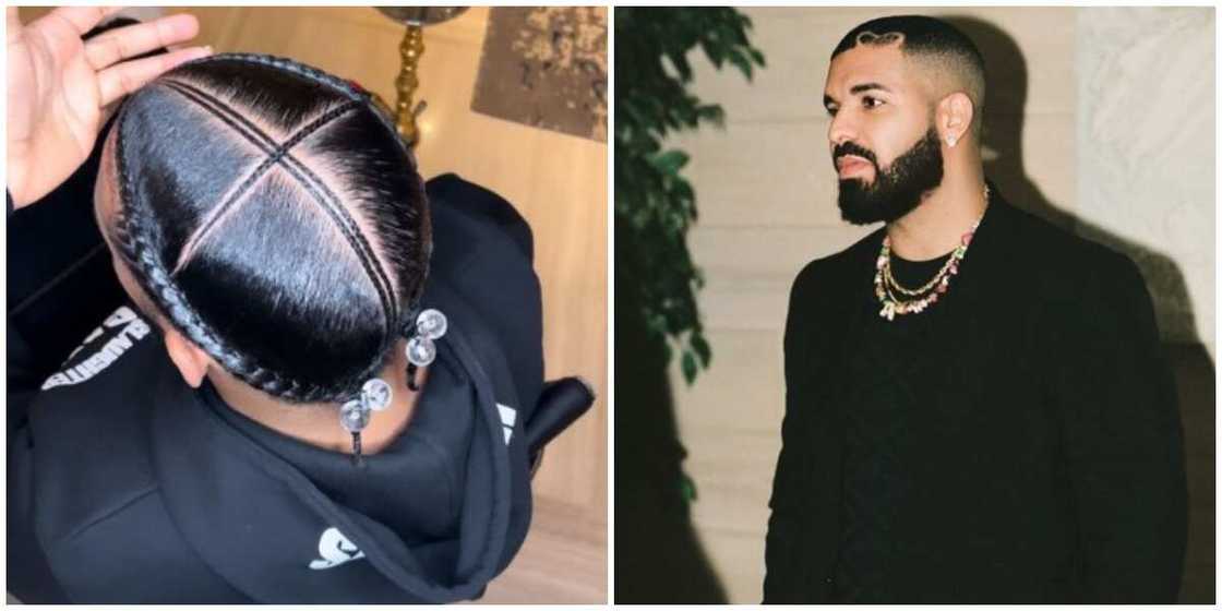 Drake/rapper/cornrows Drake/rapper/cornrows