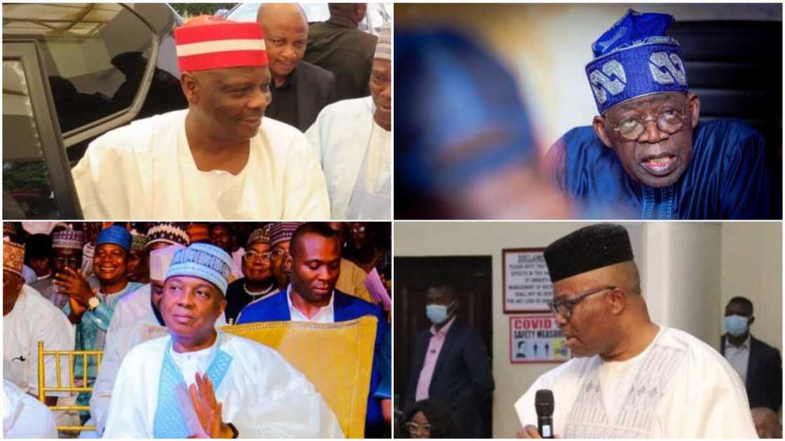 APC/PDP/Bola Tinubu/Rabiu Kwankwaso/Bukola Saraki