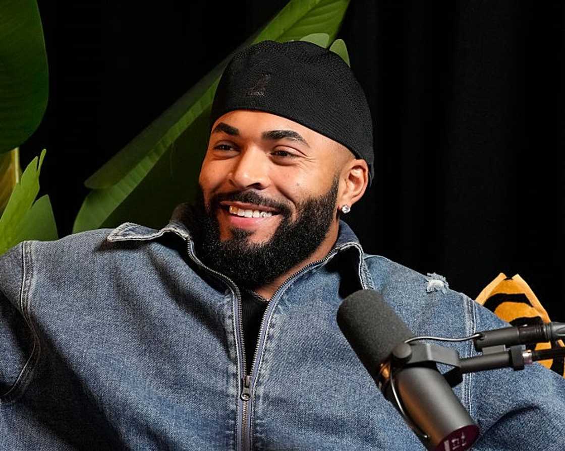 Johnny Middlebrooks on a podcast show Johnny Middlebrooks on a podcast show