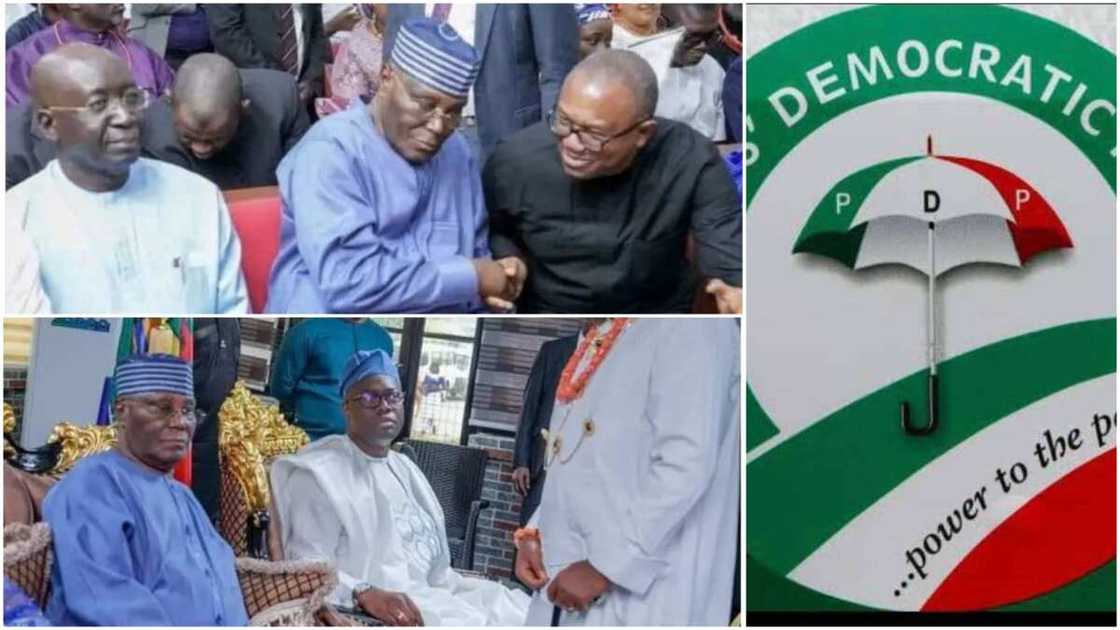 Atiku Abubakar/PDP/Seyi Makinde/Peter Obi/Labour Party/2023 Election/Iyorchia Ayu/G5 Governors