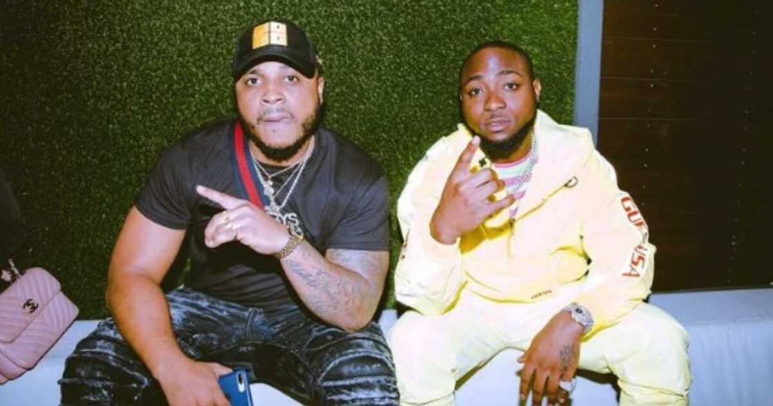 Davido's cousin Sina Rambo breaks silence on Ifeanyi's death.