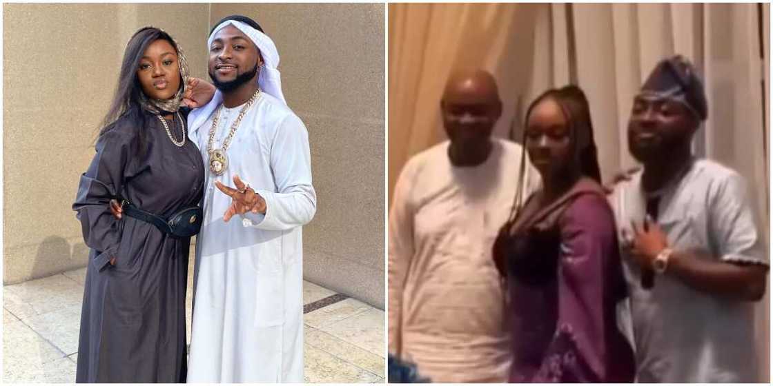 Chioma and Davido Chioma and Davido